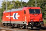 Die 185 632-7 der HGK in K�ln West am 04,08,09