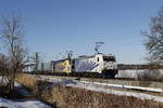 185 662 und 193 777 mit dem  Ekol  auf dem Weg nach Freilassing.