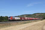 159 229 von  MEG  mit Sch�ttgutwagen am 8.