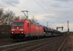185 261-5 war mit einem Autozug am 21.