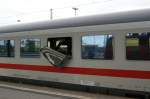 Am 14.05.2010 splitterte eine Scheibe des IC 2861 w�hrend der Fahrt zwischen Dortmund und Hamm.