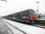 Nacht Express Plus Steuerwagen in K�ln Messe Deutz am 23.12.10