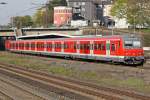 Die S8 in Wuppertal Steinbeck am 22,04,10