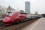 Thalys 4306 in K�ln Messe/Deutz am 21.04.2013
