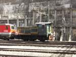 245 6020 bei Rangierarbeiten im Bahnhof im Bahnhof  Brenner  am 
19. September 2007.