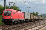 1016 032-3 der �BB bei Unkel am 18.06.2011