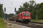 Die 1016 041-4 in A�ling (Oberbay) am 29,07,11