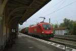 Die  Erste , 1016 001-8, aufgenommen am 12.10.12,in A�ling.