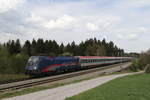 1116 195  Nightjet  mit dem  EC 112  unterwegs nach M�nchen.