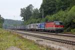 Die 1144 228 in A�ling (Oberbay) am 30,07,11 