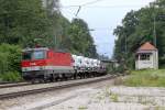 Die 1144 239 in A�ling (Oberbay) am 30,07,11 