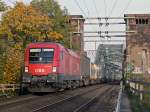 1116 069-4 der �BB am Wenzel kommend von der K�lner S�dbr�cke am 28.10.2010