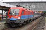 Die 1116 020-7 in M�nchen Hbf am 30,07,11