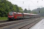 Die 1116 224 in A�ling (Oberbay) am 30,07,11 
