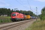 Die 1116 196 in Gro�karolinenfeld am 02,08,12
