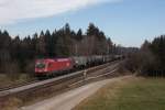 1116 051-4 mit einem gemischten G�terzug am 31.