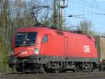 1116 076-9 der �BB in Gremberg am 17.04.2010