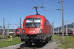 Die 1116 098-3 und 1116 030-6 in Salzburg am 01,08,10