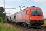1216 901 der RTS mit Getreidezug in Porz Wahn am 02.07.2012