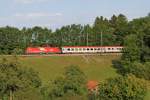 Die 1216 016 in A�ling (Oberbay) am 02,08,12