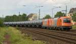 1216 902-7 (RTS) und 1216 903-5 (RTS) in Koblenz-L�tzel am 4.8.2012.