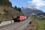 1016 045 und 1293 xxx waren mit einem gemischten G�terzug am 29.