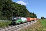 6193 758 von  ELL  mit einem Containerzug aus Salzburg kommend am 6.