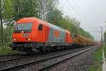 2016.905 der RTS mit Bauzug zwischen Rh�ndorf und Bad Honnef am 06.05.2012