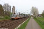 Die HACTORRAIL 242.516  Ferdinand  und 241.011  C-3PO  in Brokstedt am 07,05,13 