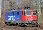 421 381-6 der SBB Cargo Lz in K�ln West am 15.03.2011
