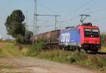 482 043-7 der SBB Cargo in Porz Wahn am 28.09.2011