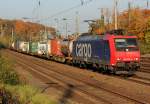 482 025-4 der SBB Cargo in K�ln West am 01.11.2011