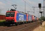 482 006 & 482 010-6 der SBB Cargo in Porz Wahn am 14.06.2012