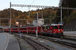 RhB Ge 4/4 II 629  Neubau Albulatunnel  am 19.